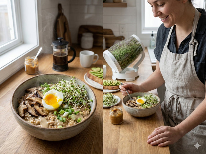 Miso-Powered Savory Oats