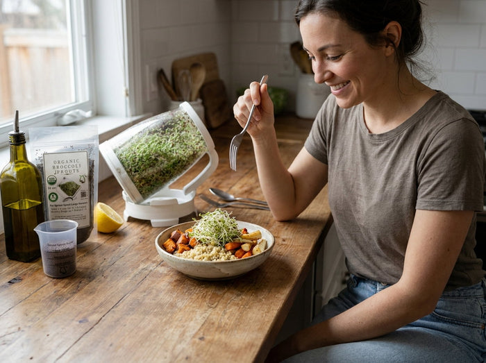 Warm Quinoa & Roasted Root Bowl Recipe
