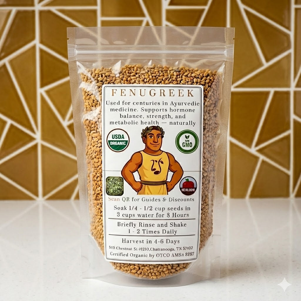 Organic Fenugreek Sprouting Seeds